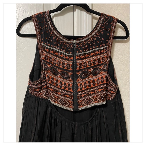 Free People Aztec Bib Dress - Picture 11 of 16